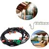 KIT NEBULIZZATORE 10MT ACQUA NEBULIZZAZIONE GAZEBO OMBRELLONE GIARDINO RINFRESCA