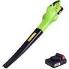 Bakaji 2832155 Soffiatore Elettrico con Batteria agli Ioni di Litio, Ricaricabil