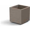 VECA SPA VASO CUBO MATHERIA IN PLASTICA CON RUOTE COLORI VARI VECA