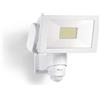 Steinel Faretto a LED LS 300 S nero, proiettore da 29,5 W, rilevatore di movimen