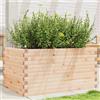 vidaXL Fioriera da Giardino 90x60x45,5 cm in Legno Massello di Pino