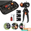 Ballery Kit Innestatrice Professionale per Alberi da Frutto/Pianta/Ramo Cesoie per