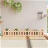 vidaXL Fioriera Rialzata Giardino a Recinzione 200x30x30cm Legno Pino