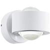 Eglo LED Ono 2, Lampada Led da parete a 2 luci, faretto da parete per interni in