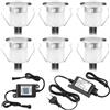 INDARUN Lampada da terra Faretto da incasso+Wifi Controller Luce RGB DC12V 0.5W