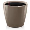 Lechuza Set Completo Vaso Classico Premium 21, Colore Tortora Lucido