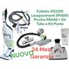 Vorwerk Folletto FOLLETTO VK220S VORWERK COMPLETO NUOVO LAVAPAVIMENTI SP600S PICCHIO PB440 TUBO