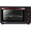 Does not apply G10135 Forno Elettrico Ventilato "Il Moro 20 Plus",1380W, 20 Litri, 100-230°C, A