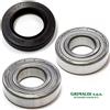 Bosch Siemens Balay KIT CUSCINETTI E ANELLO DI TENUTA LAVATRICE BOSCH SIEMENS 00619808 6205ZZ 6206ZZ