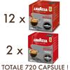 Lavazza 720 Capsule Caffè Lavazza A Modo Mio Qualità Rossa Originali