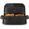Philips Airfryer Serie 1000, singolo/doppio cestello flexi da 7.1L con separator