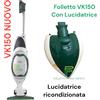 Vorwerk Folletto ASPIRAPOLVERE FOLLETTO VK150 NUOVO COMPLETO LUCIDATRICE CUORE PL515 ORIGINALE