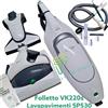 Vorwerk Folletto FOLLETTO VK220S NUOVO VORWERK LAVAPAVIMENTI SP530 COMPLETO PULILAVA TUBO KIT