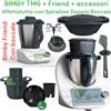 Vorwerk Folletto VORWERK BIMBY TM6 NUOVO DOPPIO BOCCALE + BIMBY FRIEND + AFFETTATUTTO SPIRALIZER