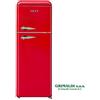 AKAI CLASS241KRD FRIGORIFERO ROSSO VINTAGE DOPPIA PORTA STATICO CAPACITÀ 208L