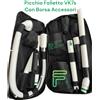 Vorwerk Folletto PICCHIO FOLLETTO VK7s SENZA FILO CON BORSA ACCESSORI ORIGINALE PB7s SACCA EXPO