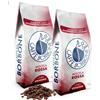 Borbone 20 KG CAFFE' BORBONE IN GRANI FRESCO MISCELA ROSSA BAR E DISTRIBUTORI AUTOMATICI