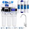 DC Solution Depuratore Acqua Osmosi Inversa 7 Stadi Sottolavello Display TDS Antibatterico