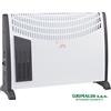 DCG TC20T DCG TERMOCONVETTORE ELETTRICO CON TURBO 2 LIVELLI DI POTENZA MAX 2000W