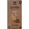 Pop Caffè 50 Capsule Nespresso Pop Caffè Chocomium GOLD Cioccolato Cioccolata al Caramello