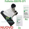 Vorwerk Folletto BATTITAPPETO BATTIMATERASSO VORWERK FOLLETTO EB 370 PER VK 200 VK 150 COMPLETO