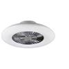 Trio VENTILATORE E PLAFONIERA A SOFFITTO CON DIFFUSORE 'VISBY' Ø 59 cm - 39,6 Watt...