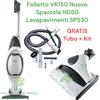 Vorwerk Folletto FOLLETTO VK150 NUOVO Originale con Lavapavimenti SP530 Pulilava Accessori + Tubo
