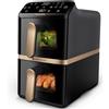 PHILIPS NA462/70 FRIGGITRICE AD ARIA AIRFRYER 4000 10LT 2750W NERA