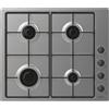 CHW6LBX Piano Cottura a Gas, 4 Fuochi, Da Incasso, Griglie in Metallo, Valvola D
