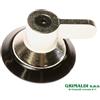 Smeg MANOPOLA CUCINA SMEG RUBINETTO GAS PIANO COTTURA HS38/2HX 694971538 ORIGINALE