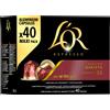 L'OR EspressO 600 Capsule in Alluminio L'OR BARISTA Compatibili Nespresso Intensità 13 LOR