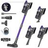 Vozascly X18 Aspirapolvere Senza Fili, 33KPA/500W/65Min, 4-in-1 Scopa Elettrica