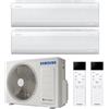 Samsung CONDIZIONATORE SAMSUNG WINDFREE ELITE S2 DUAL SPLIT 9000+12000 BTU INVERTER R32