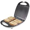 Beper Maxi Toast&Grill - Tostiera 4 Fette Grill, Sruttura esterna in bachelite,