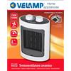 VELAMP STUFETTA TERMOVENTILATORE VELAMP CALDO BAGNO RESISTENZA IN CERAMICA 750/1500 W