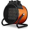 Bakaji Stufa Elettrica con Elementi Riscaldanti in Ceramica Termoventilatore Sof