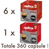 Lavazza 360 Capsule Caffè Lavazza A Modo Mio Qualità Rossa Originali