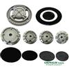Ariston Indesit KIT BRUCIATORI E PIATTELLI PER PIANO COTTURA 5 FUOCHI ARISTON INDESIT