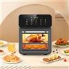 cecaro group friggitrice ad Aria 12 Litri - Forno ad Aria Calda 10 in 1 con LED Touch Screen