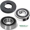 Bosch Siemens KIT ANELLO TENUTA E CUSCINETTI PER LAVATRICE SIEMENS BOSCH 6205-2RS 6306-2RS