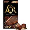 L'OR EspressO 100 Capsule Alluminio L'OR Caffè Espresso CHOCOLATE Compatibili Nespresso LOR