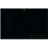 ELECTROLUX EIL83443 PIANO COTTURA A INDUZIONE 80CM 4 ZONE COTTURA COLORE NERO