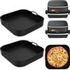 Accessori Air Fryer per Moulinex Easy Fry XL Surface & Pizza 4L, 2 Pezzi 27 Cm S