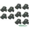 Ariston Indesit Hotpoint 10 GOMMINI PER GRIGLIE PIANO COTTURA CUCINA ANTIGRAFFIO HOTPOINT ARISTON INDESIT