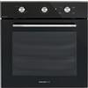 GLEM GAS GFXV21BK-S2 FORNO DA INCASSO ELETTRICO + GAS VENTILATO 63 LT NERO
