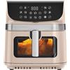 Tognana Friggitrice ad Aria 9lt 2200W Doppia Resistenza Beige Iridea D2DFA09IRCH Tognana