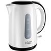 RUSSELL HOBBS 25070-70 BOLLITORE ELETTRICO 2200W CAPACITA' 1,7 LT COLORE BIANCO
