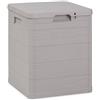 TOOMAX Baule multiuso Woodys Toomax 90 litri resina tortora 42,5 x 44 x 50 cm