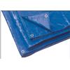 Utilia TELO OCCHIELLATO MULTIUSO IN POLIETILENE Col. Blu (180 gr/mq) mt. 6x10