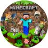 Decojet Digital Photo Cialda in Ostia Minecraft per Decorazione Torte